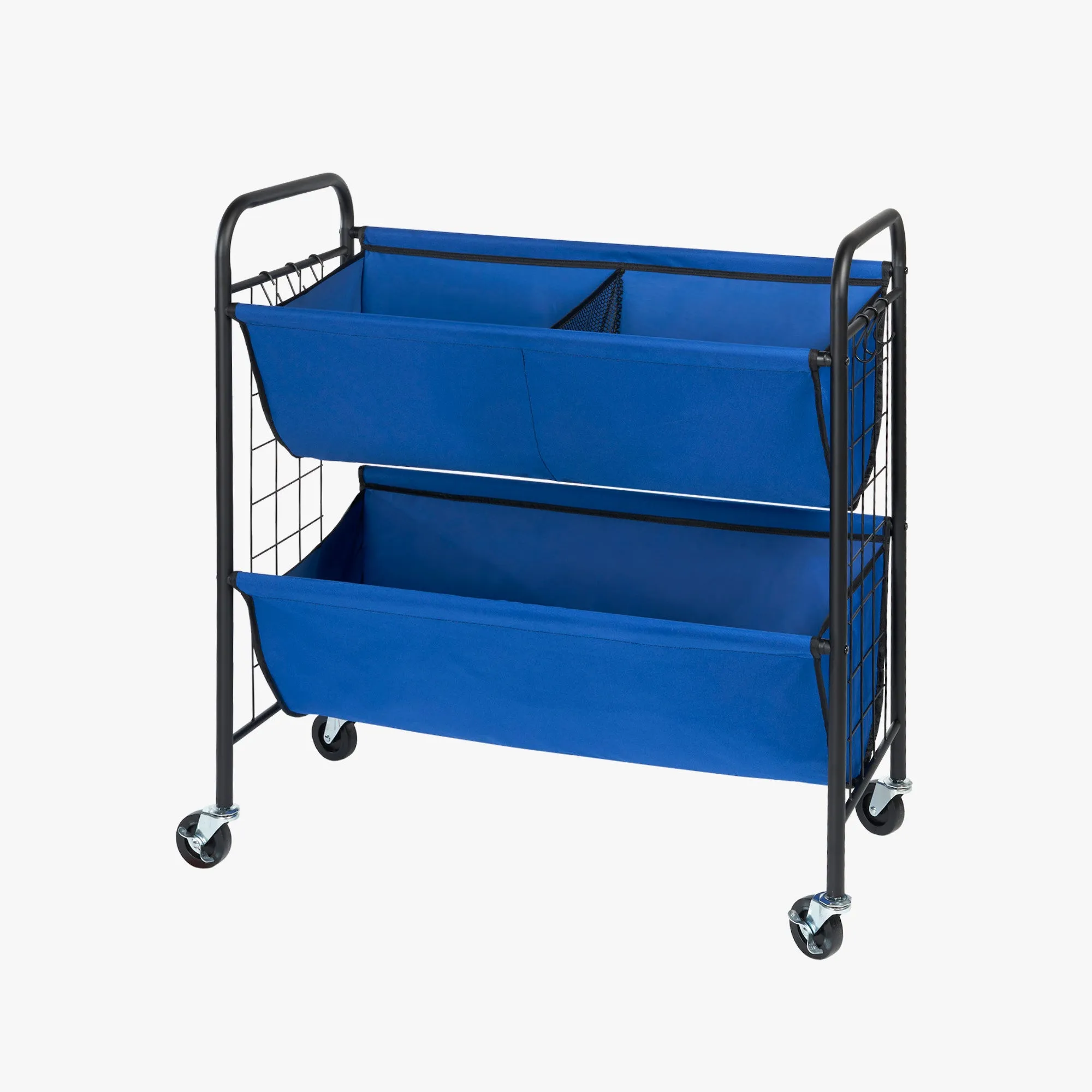 2-Tier Garage Organizer with Casters