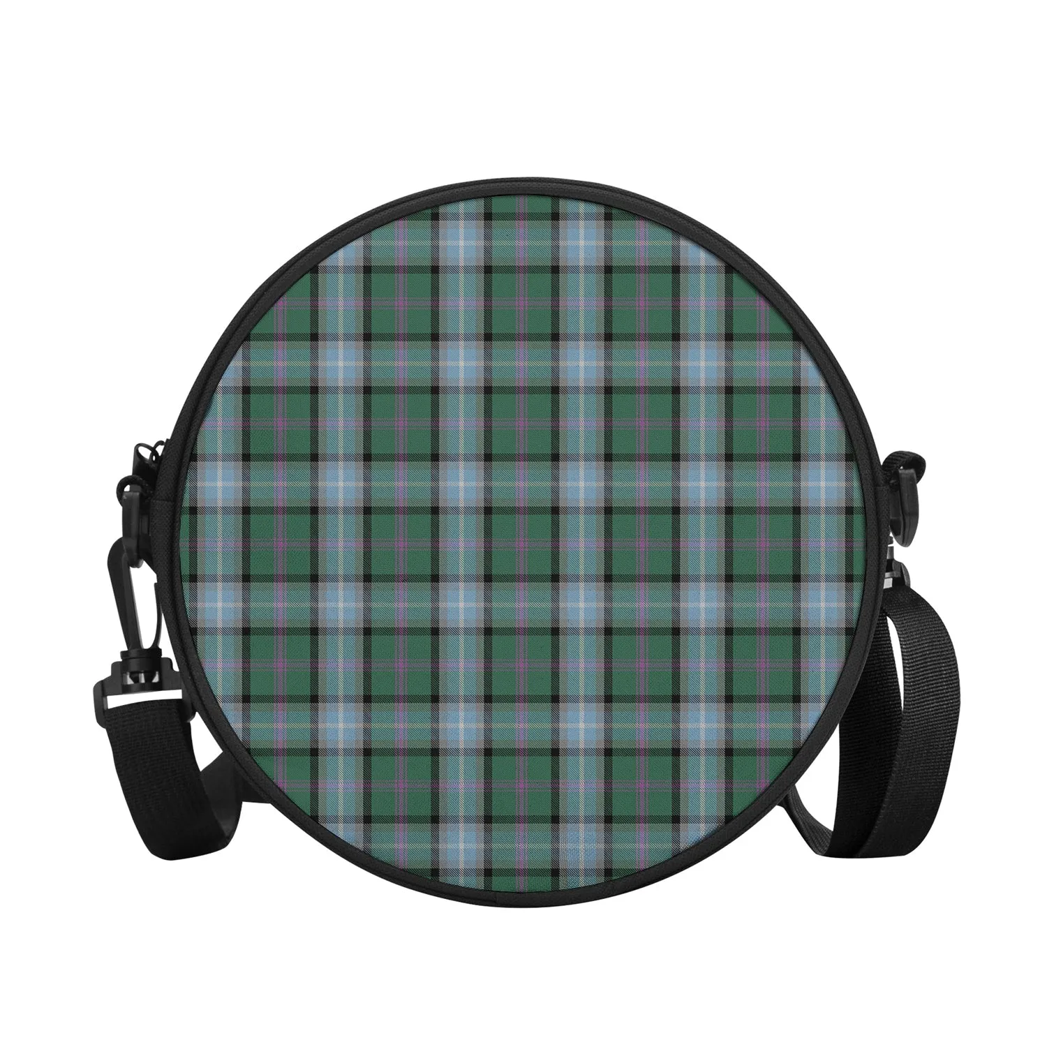 Alexander of Menstry Hunting Tartan Round Satchel Bags