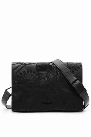 Alpha Dortmund Flap Purse - Black