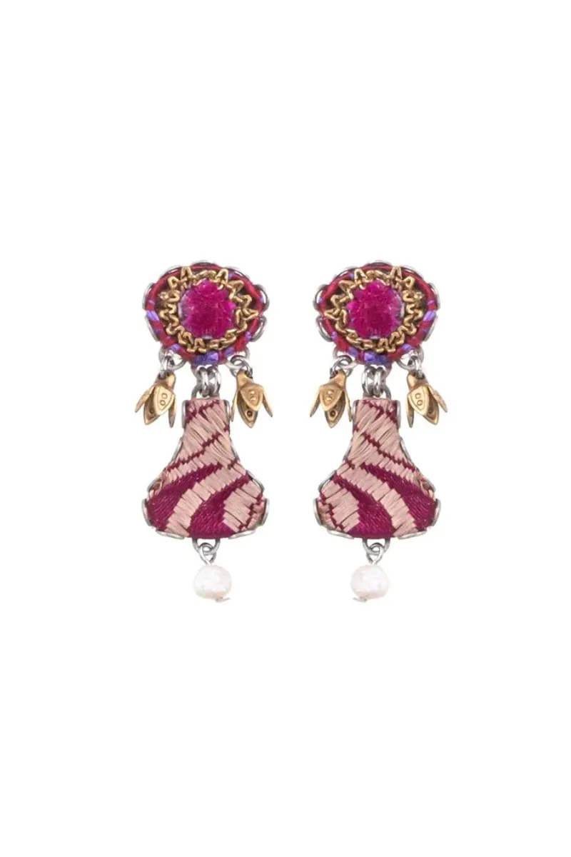 Ayala Bar Earrings - Manami Ancient Royalty Collection