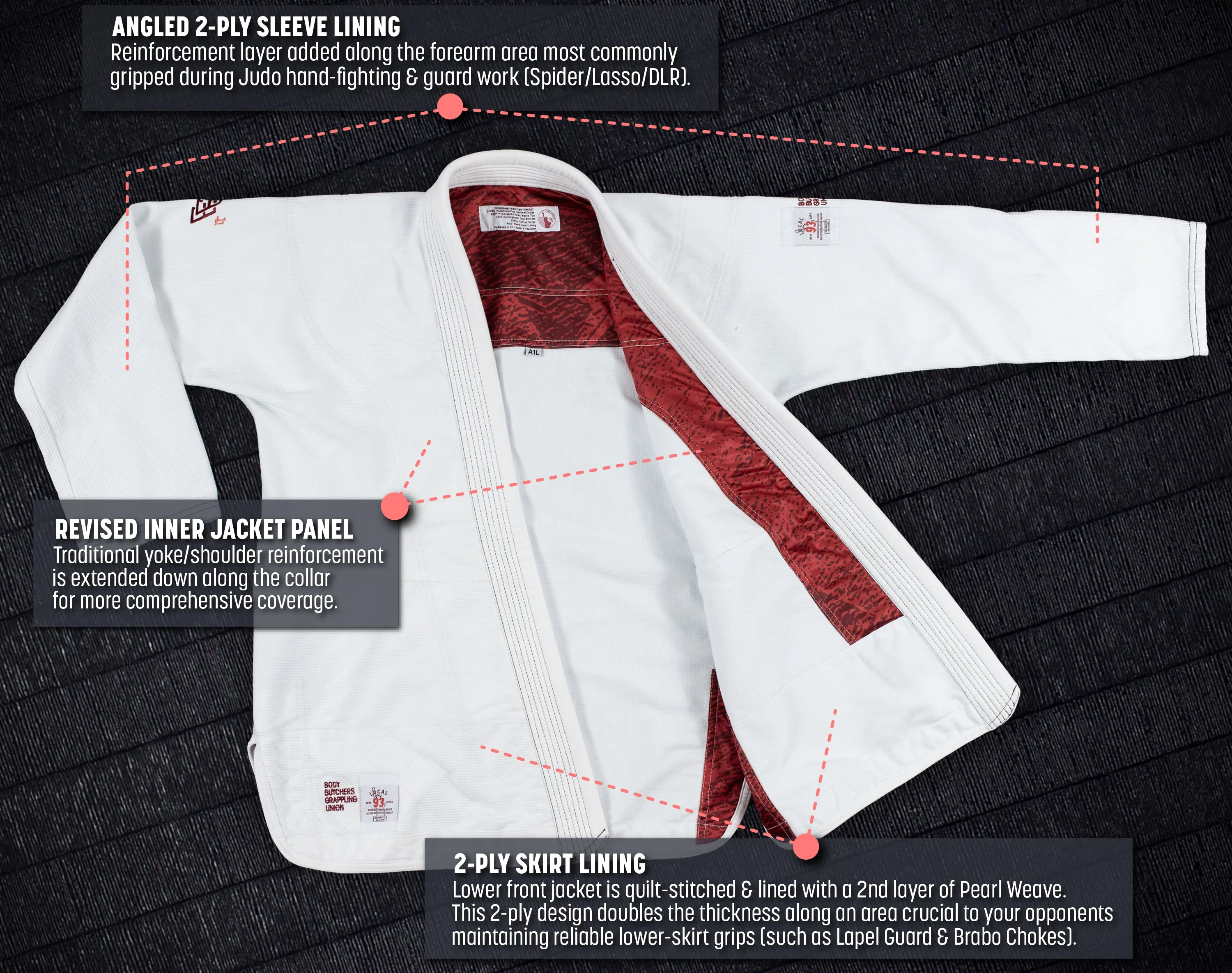 C-SPEC BODY BUTCHERS Jiu Jitsu Gi