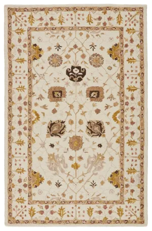 Cardamom COM01 Ivory/Gold Rug