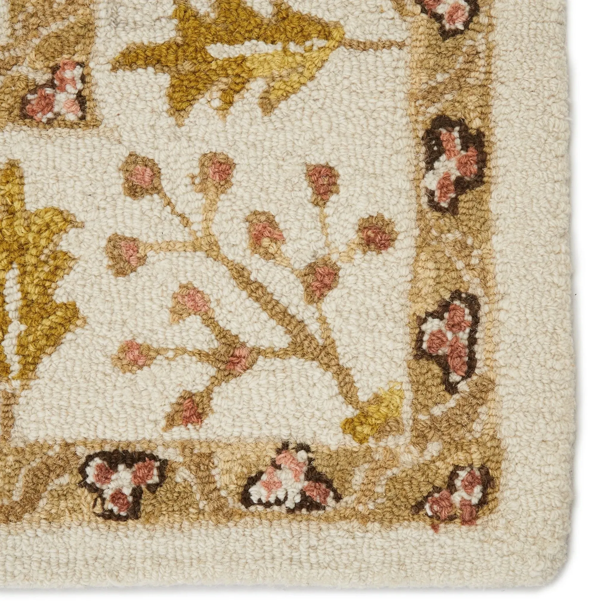 Cardamom COM01 Ivory/Gold Rug