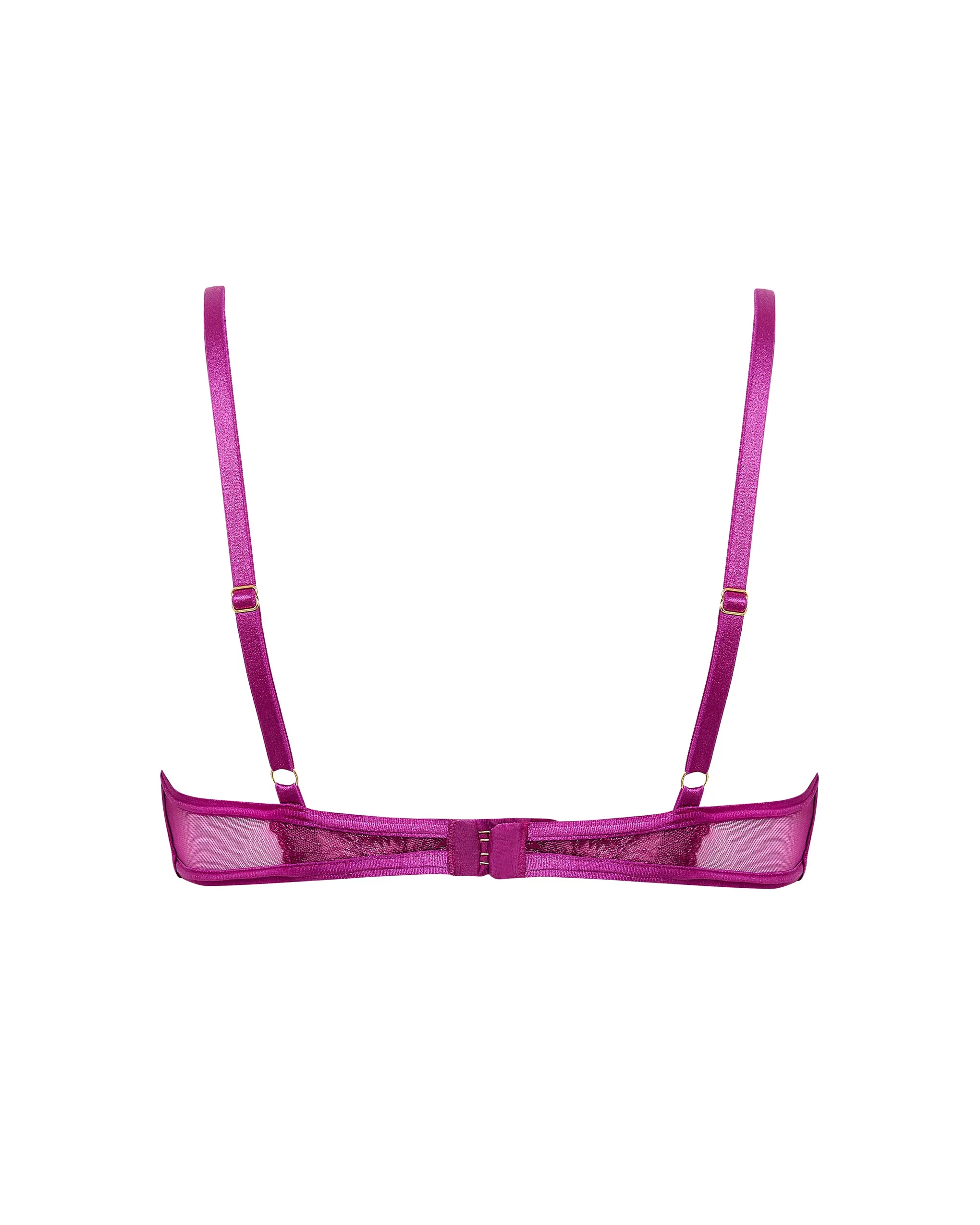 Catalina Bra Bright Violet/Sheer