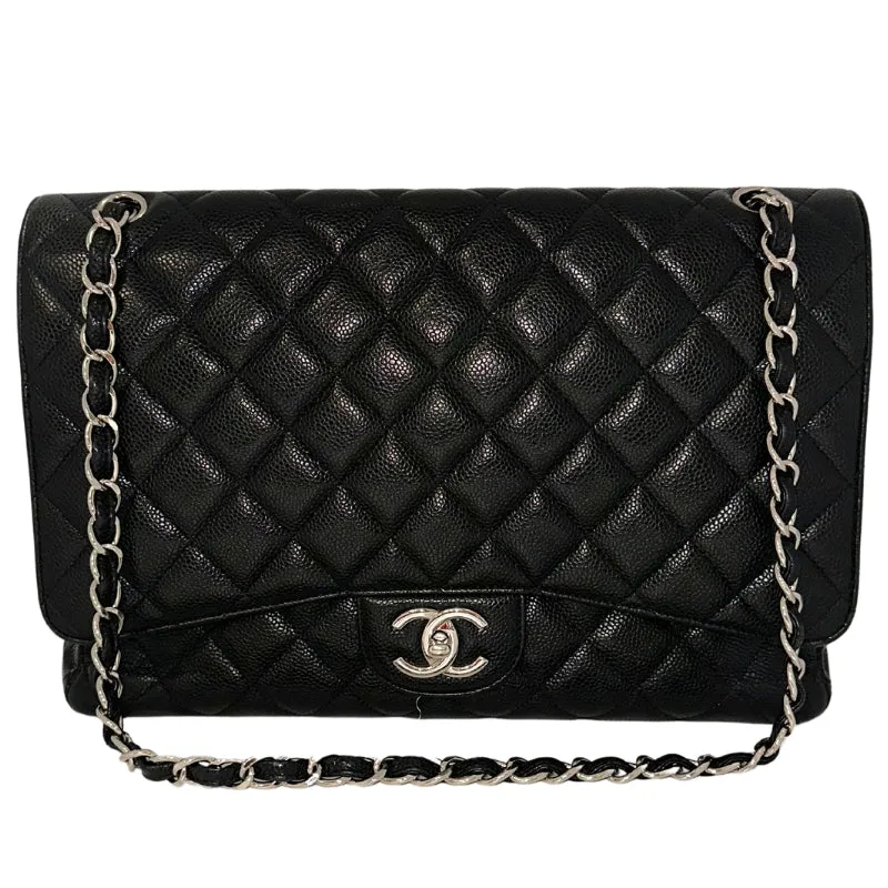 Chanel Double Flap Caviar Bag