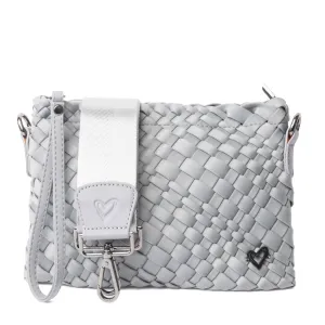 Charlotte Woven Crossbody - Slate