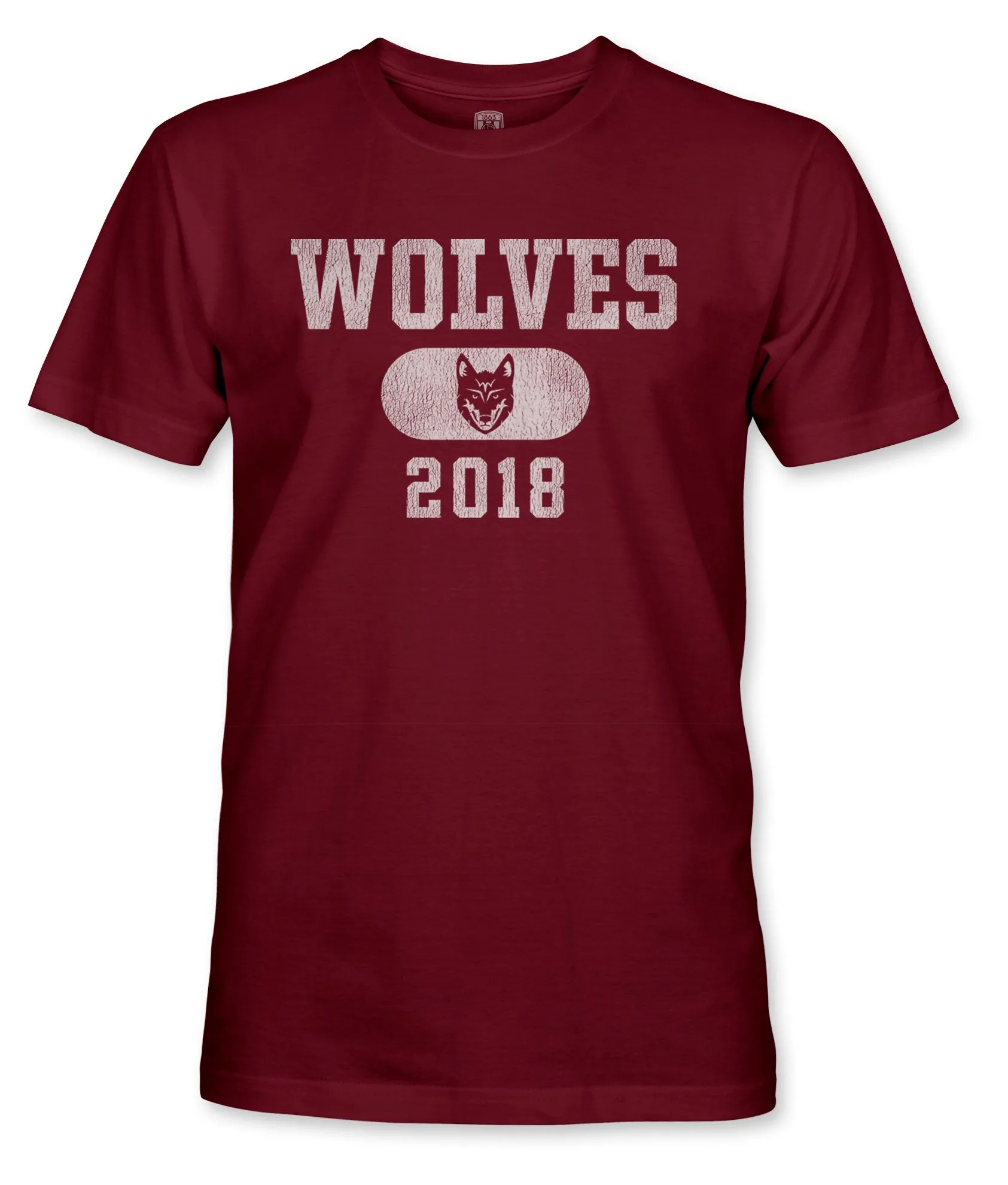 Chattanooga Red Wolves SC Capsule 2018 Cotton T-Shirt - Maroon