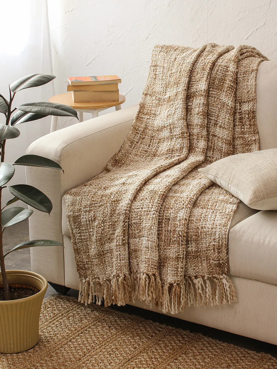 Chinkara Throw (Beige)