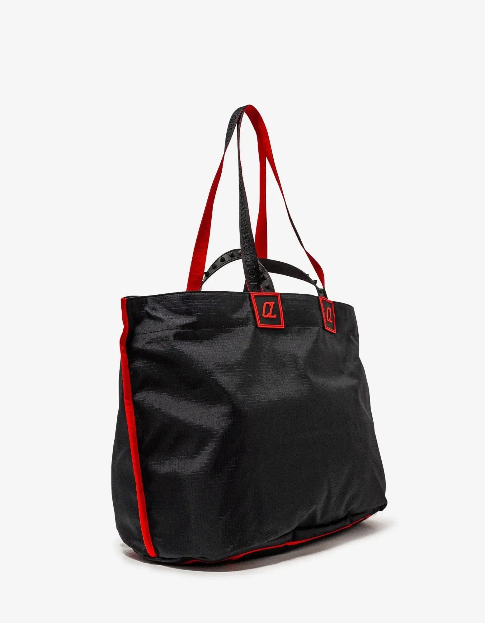 Christian Louboutin Black Loutote Beach Bag