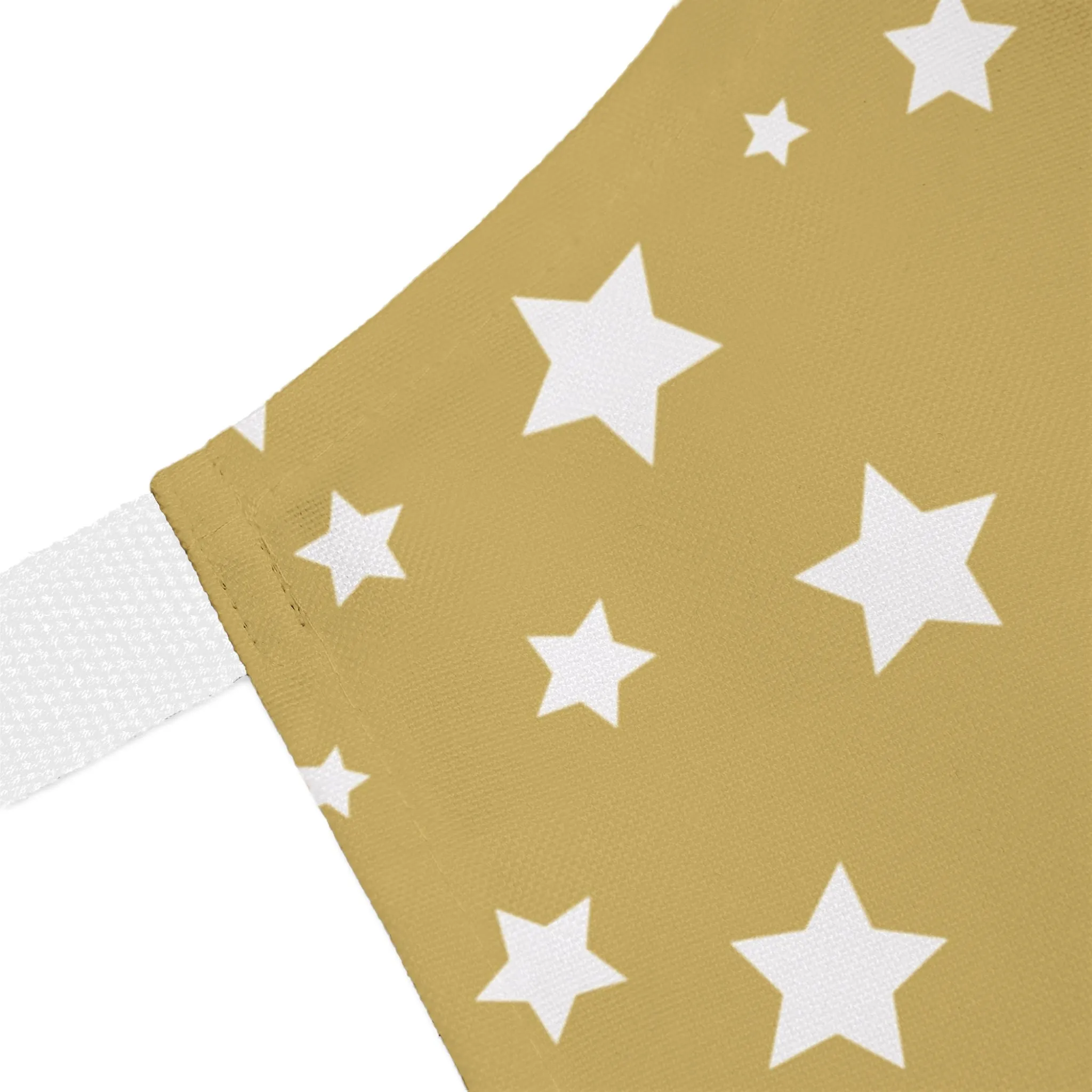 Christmas Stars Apron with Italian Design print | Gold | Giada Valenti | Christmas Gift