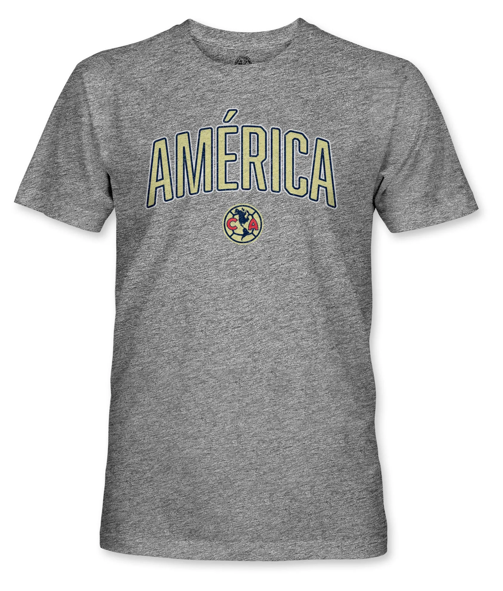 Club América Wordmark Vintage Triblend T-Shirt - Grey