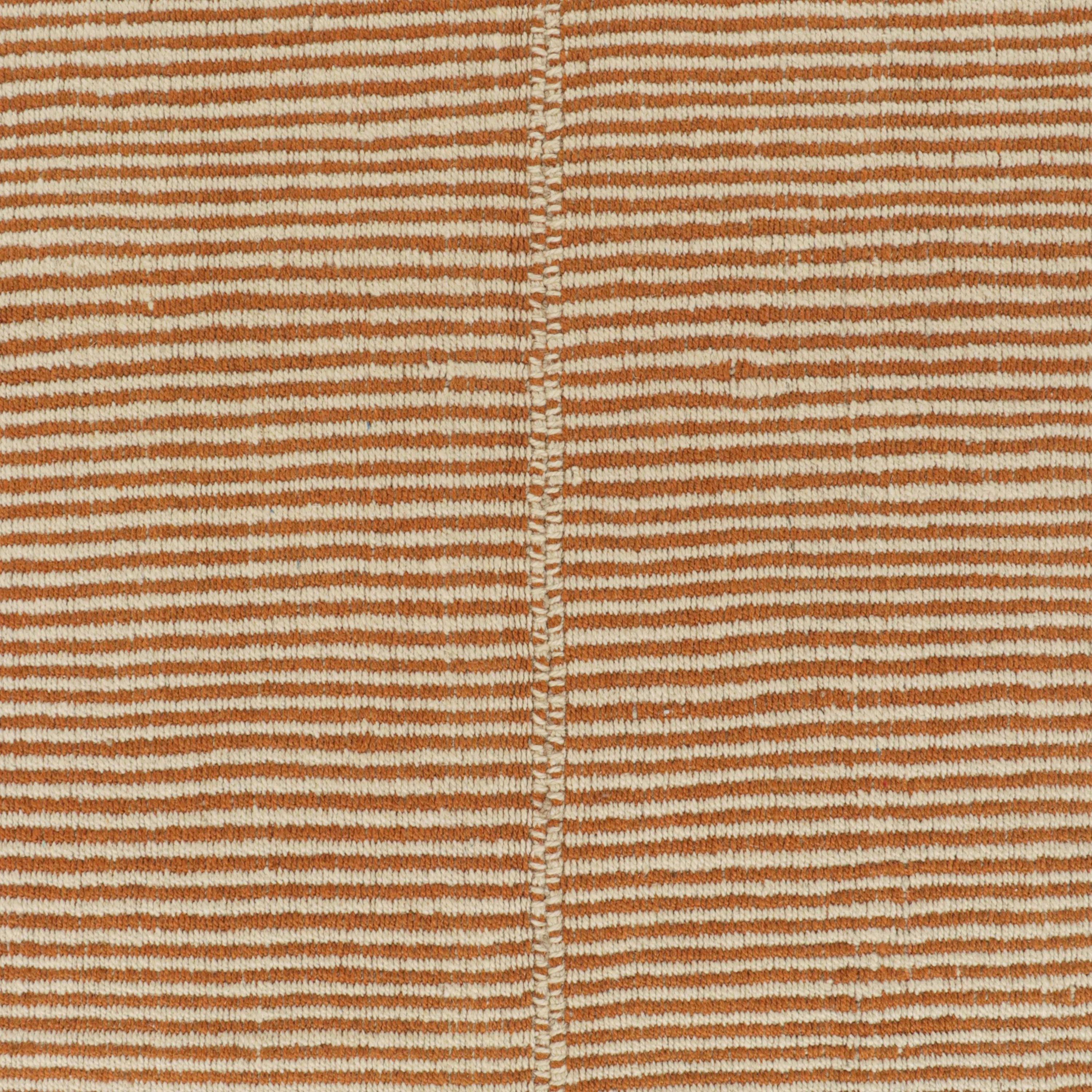 Contemporary Striped Kilim - 6'9" x 10'