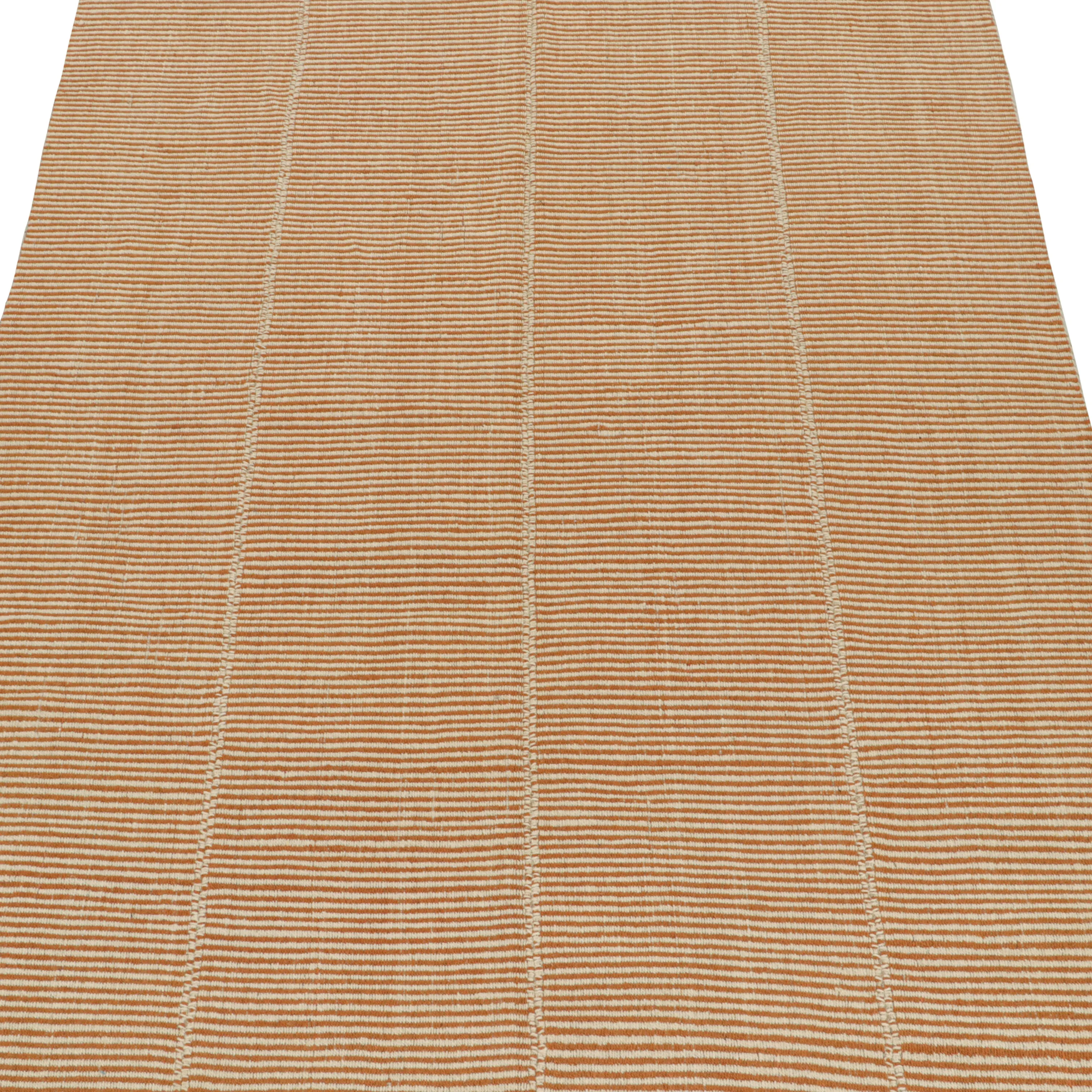 Contemporary Striped Kilim - 6'9" x 10'