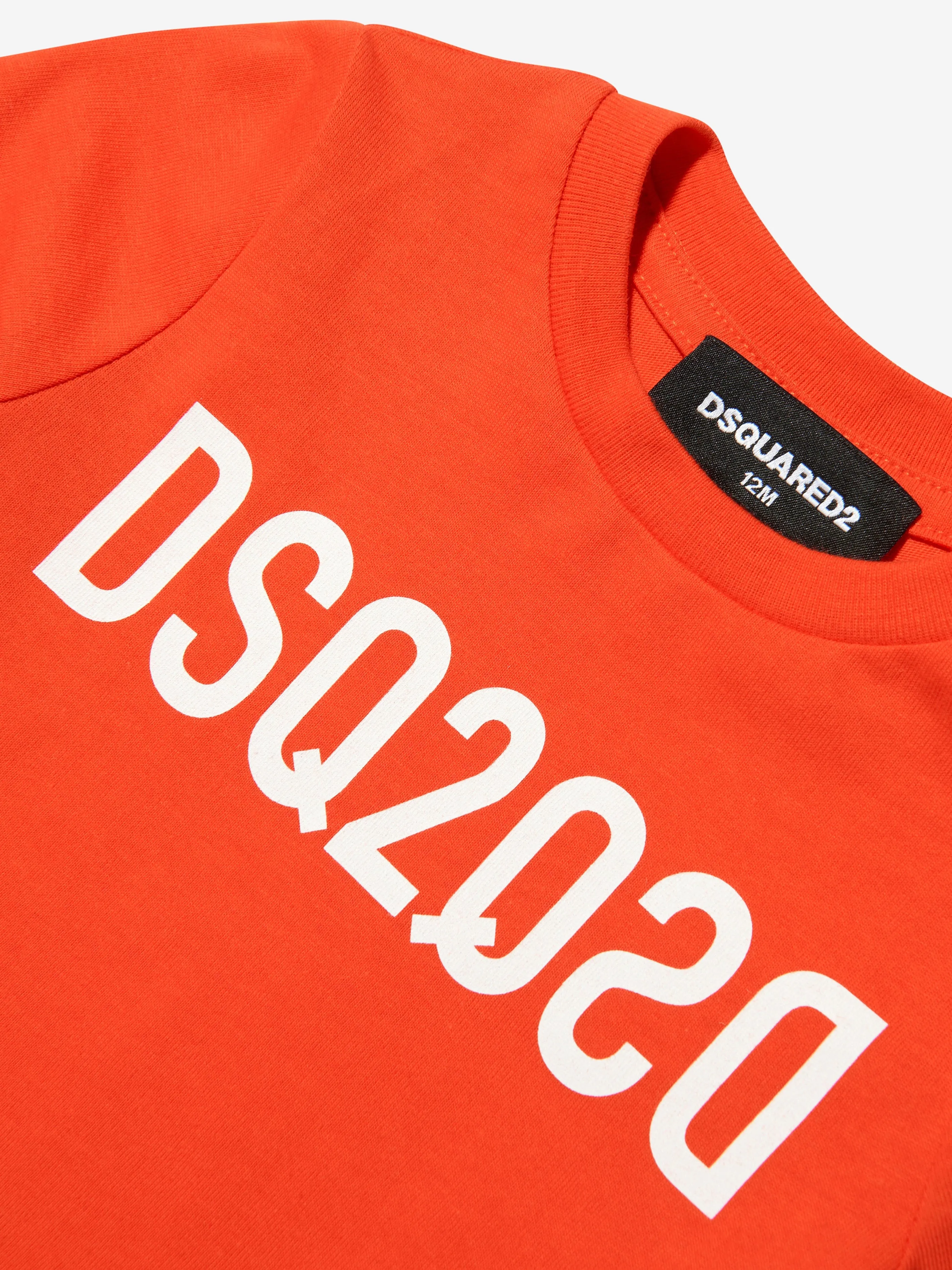 Dsquared2 Baby Logo T-Shirt In Red