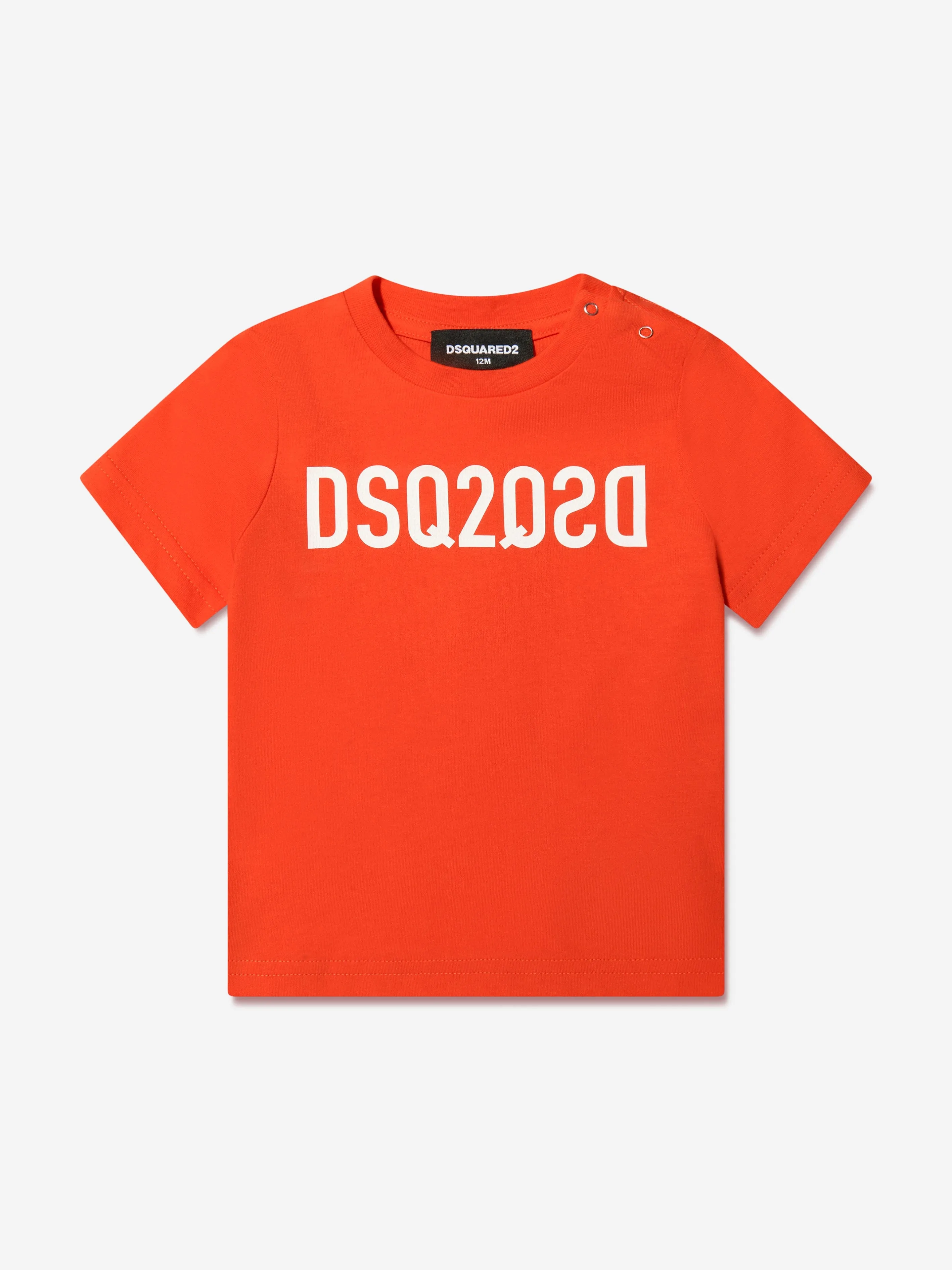 Dsquared2 Baby Logo T-Shirt In Red