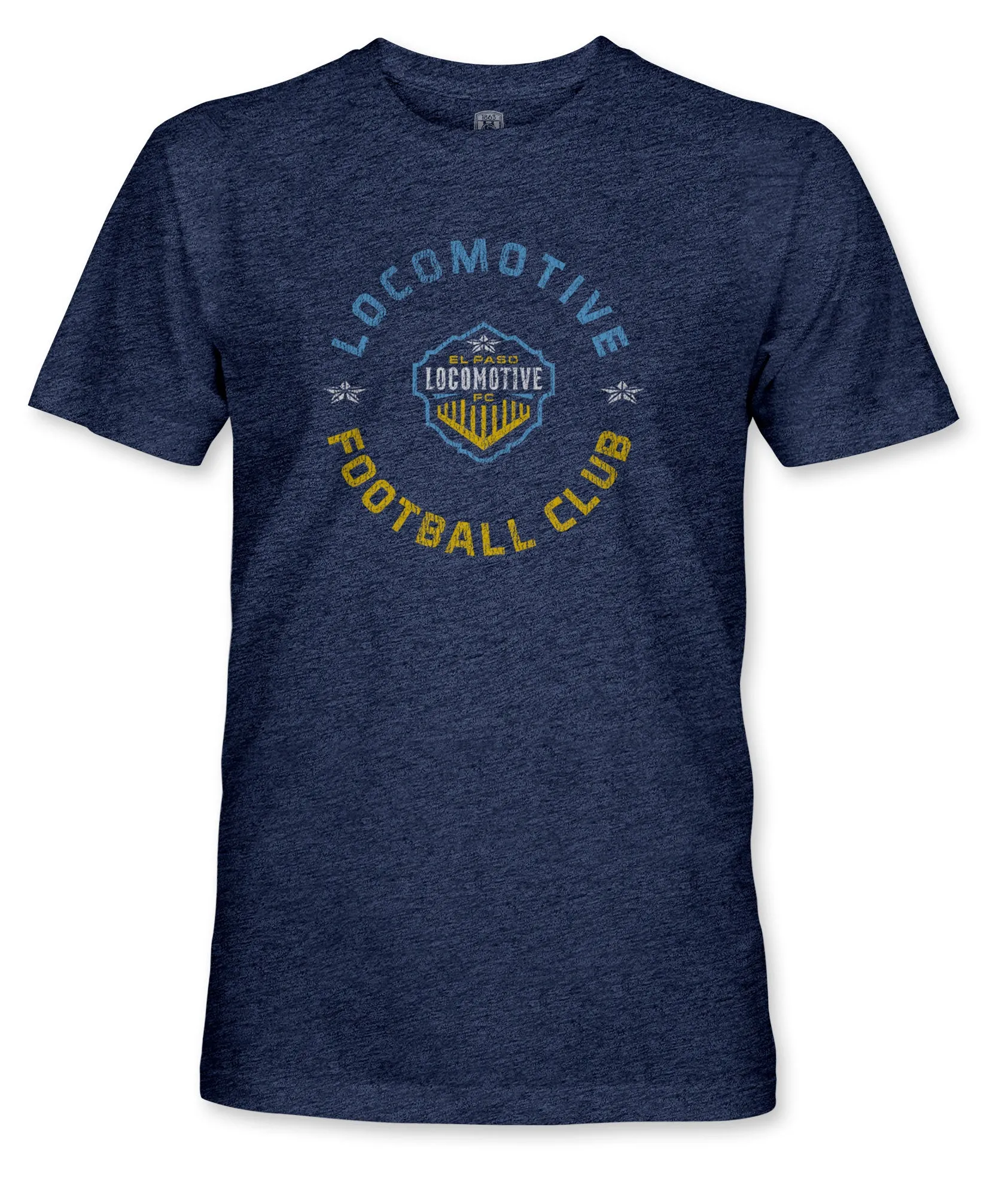 El Paso Locomotive FC Roundabout Vintage Triblend T-Shirt - Navy