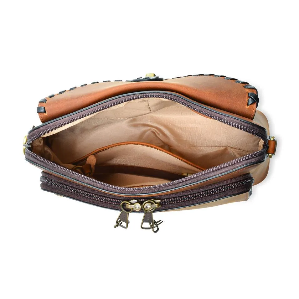 Evelyn Concealed-Carry Cross-Body Organizer