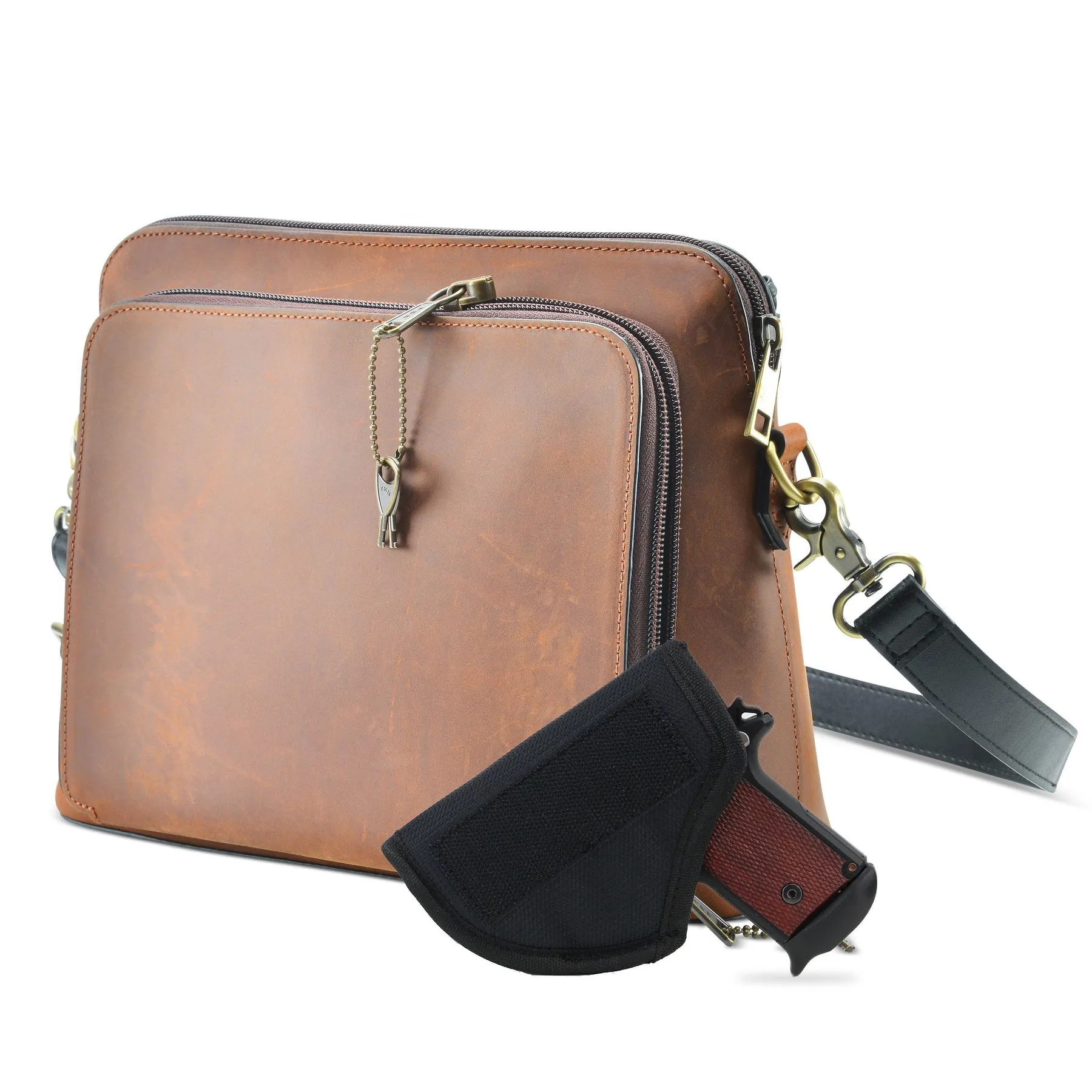 Evelyn Concealed-Carry Cross-Body Organizer