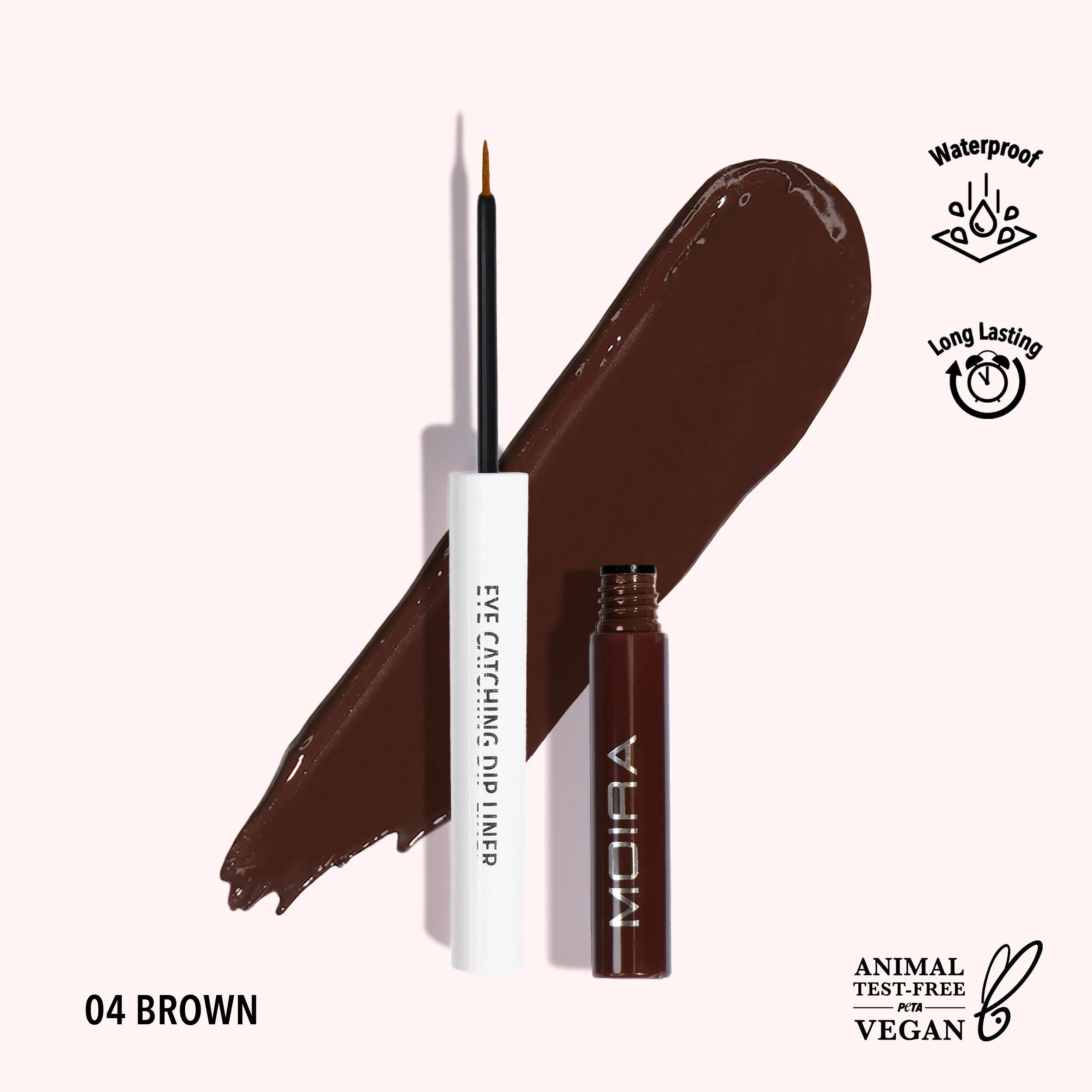 Eye Catching Dip Liner (004, Brown)