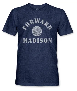 Forward Madison FC Team Arch Vintage Triblend T-Shirt - Navy