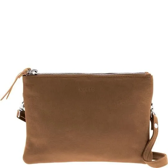 Gabee Fulton Soft Leather Double Pouch Crossbody