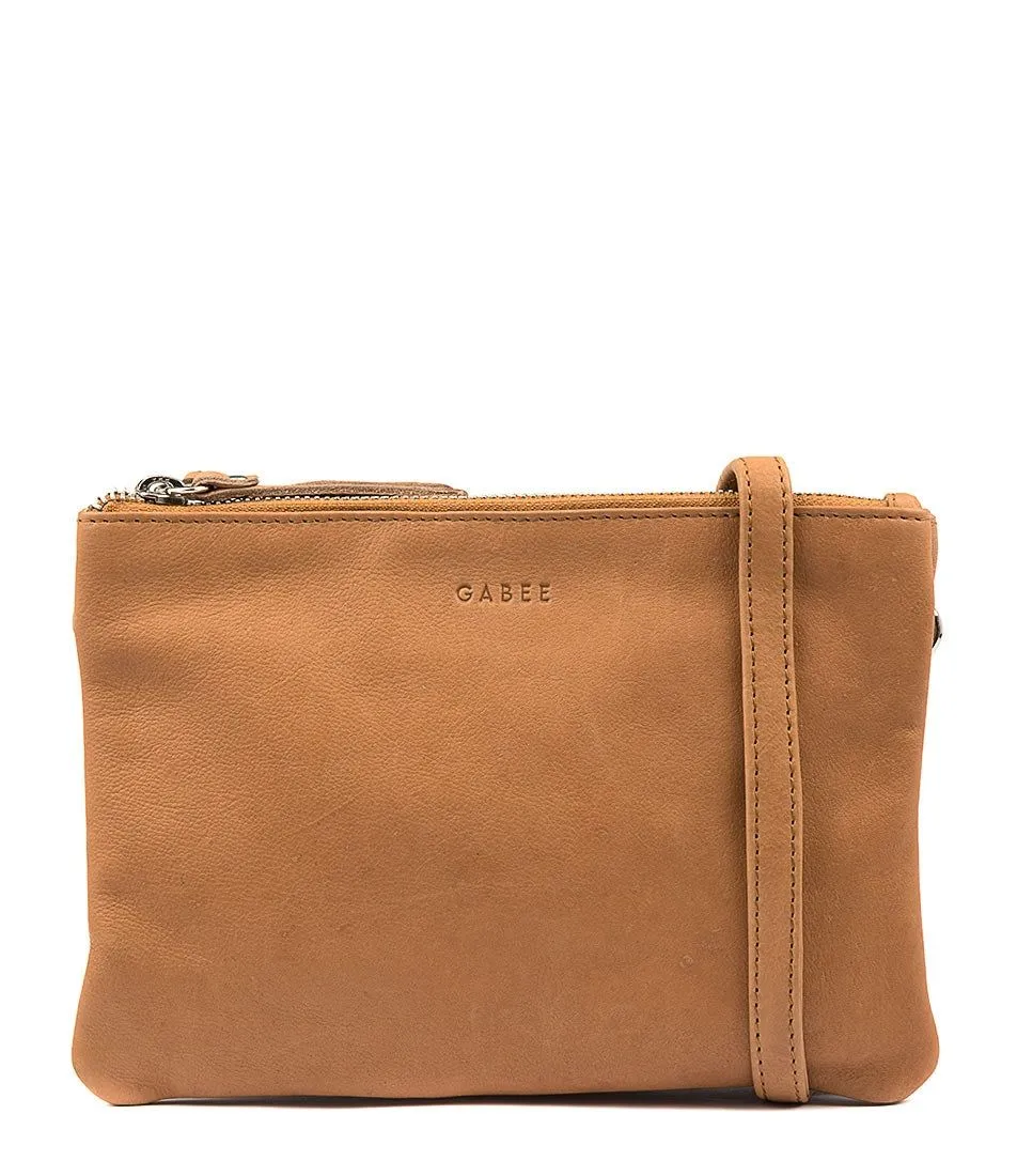 Gabee Fulton Soft Leather Double Pouch Crossbody