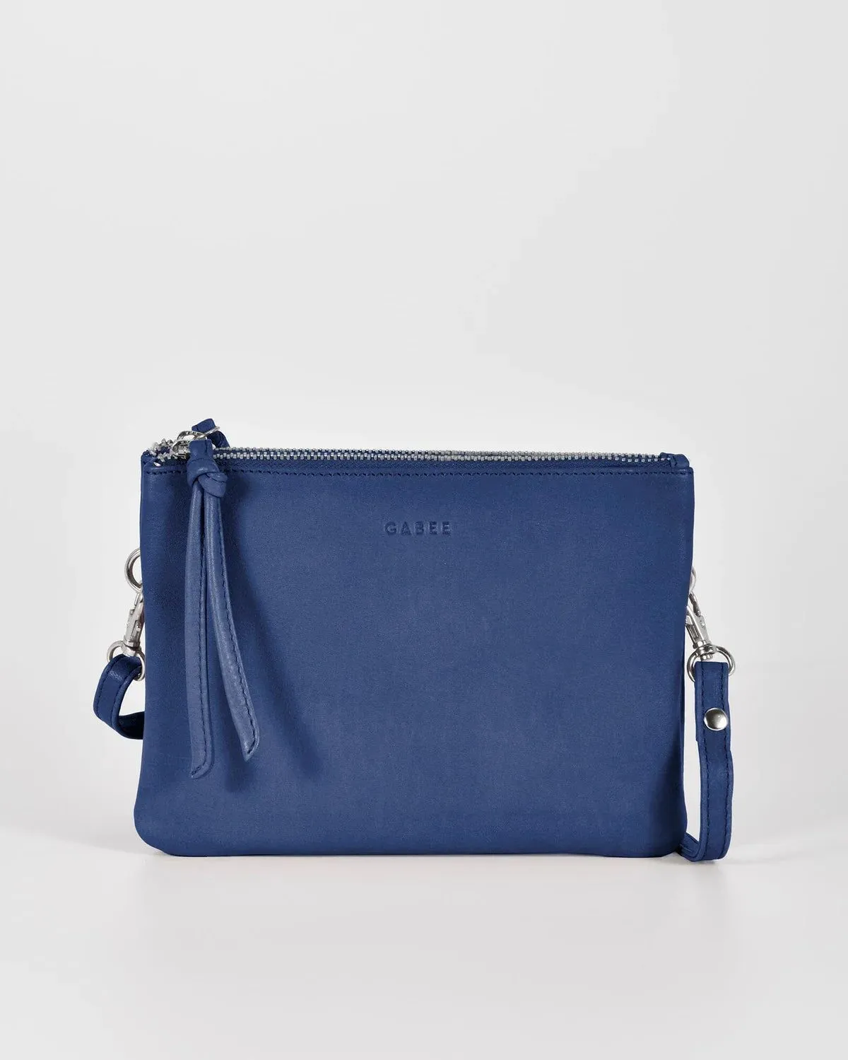 Gabee Fulton Soft Leather Double Pouch Crossbody