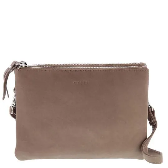 Gabee Fulton Soft Leather Double Pouch Crossbody