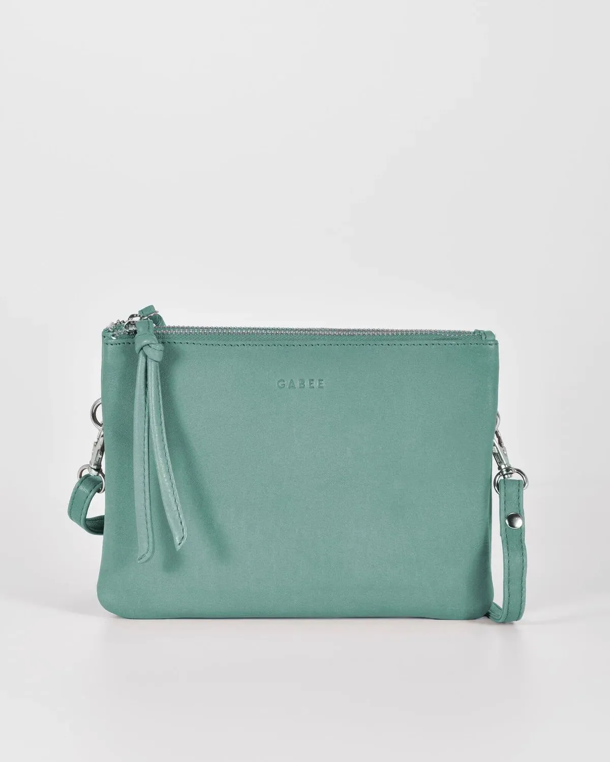 Gabee Fulton Soft Leather Double Pouch Crossbody