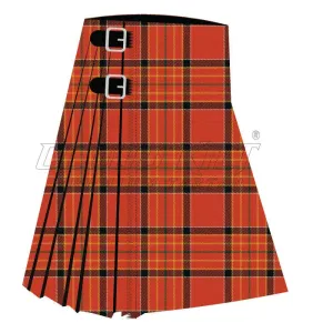 Hackston Green Stripe Ancient Premium Tartan Kilt