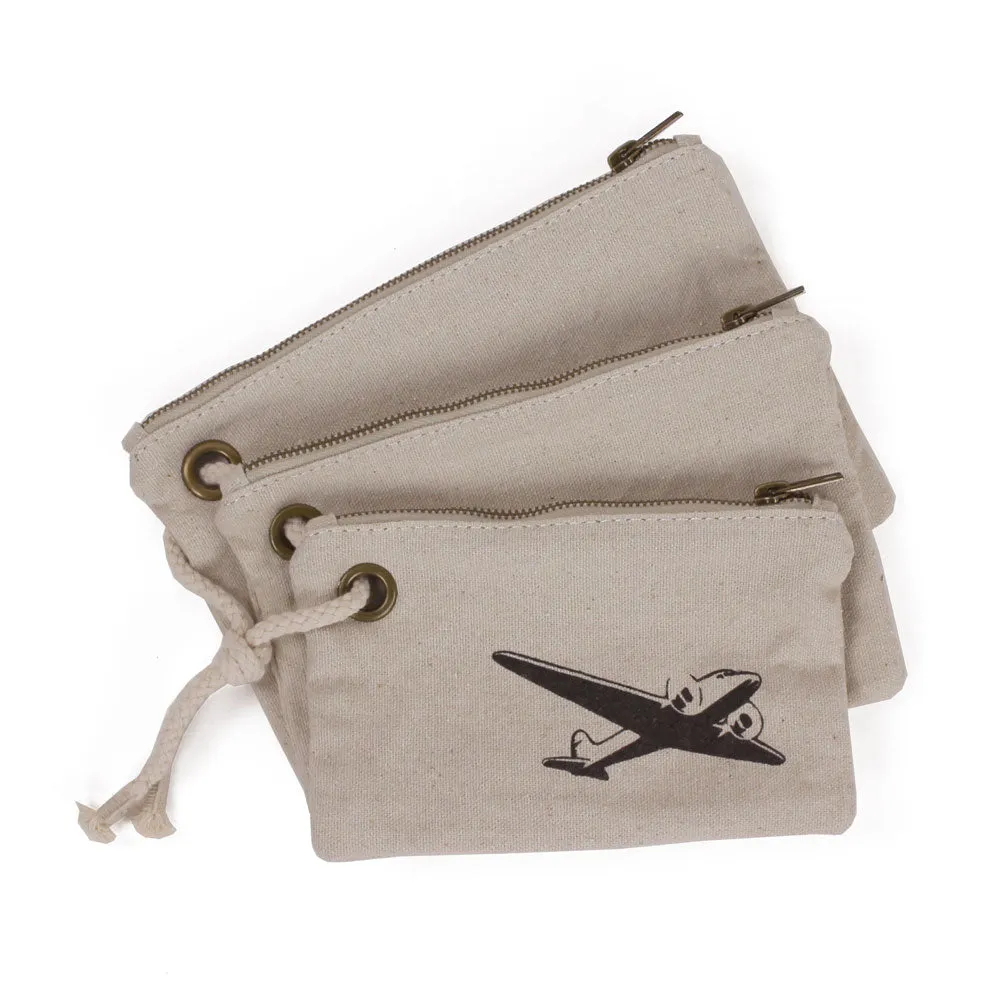 Henley Linen Gear Bags - Set of 3