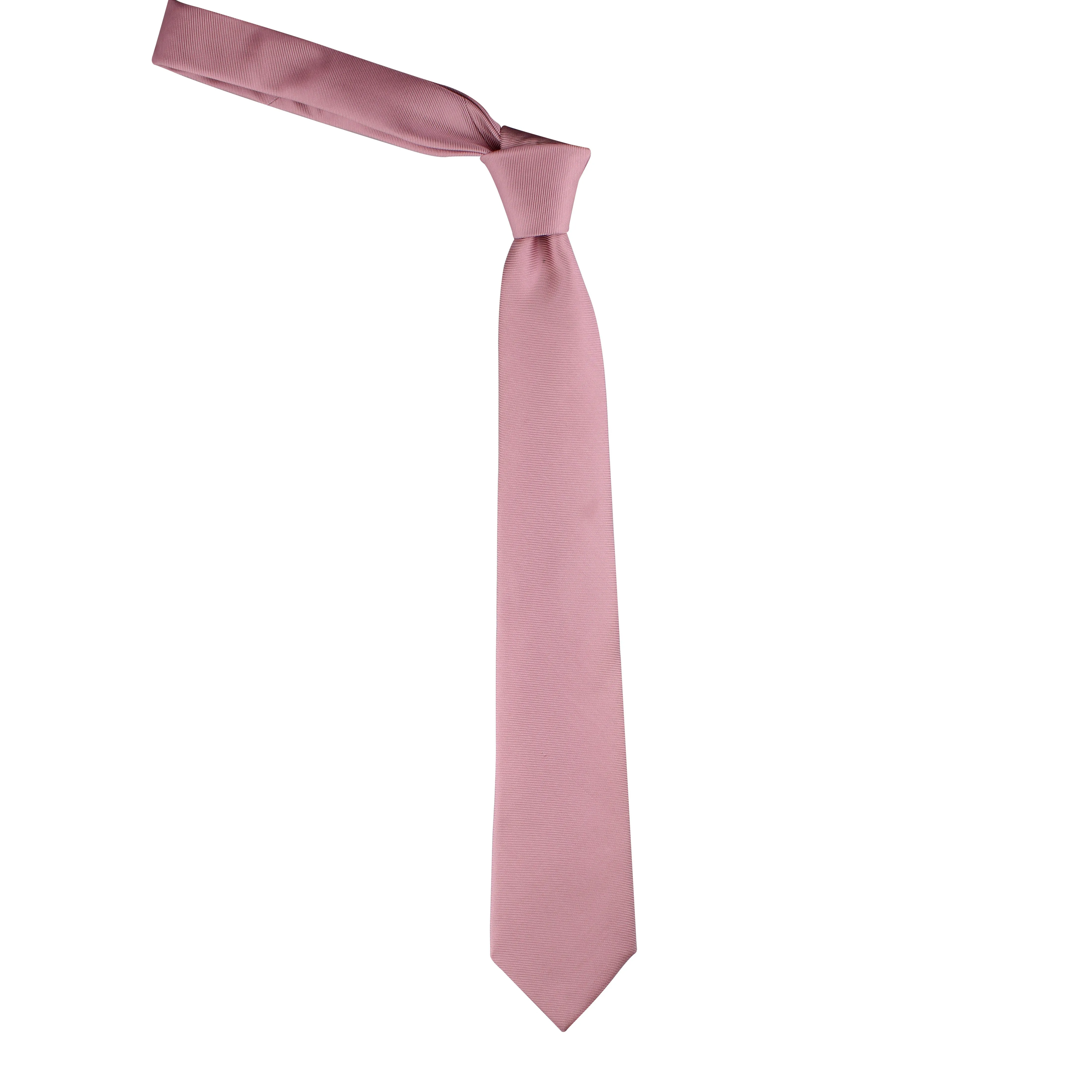 Kovove peach Solid Neck Tie For Men