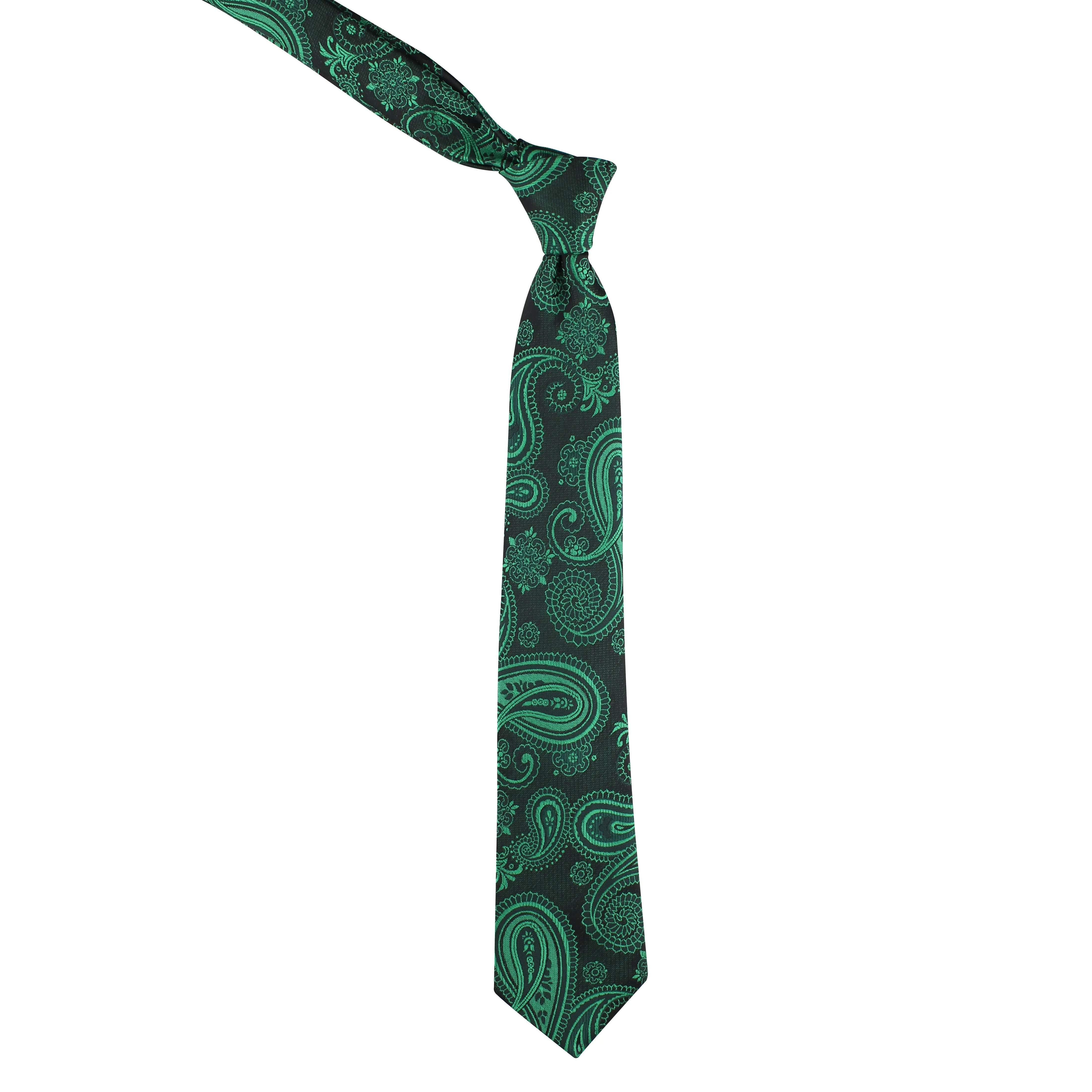 Kovove The Royal Paisley Green Necktie For Men