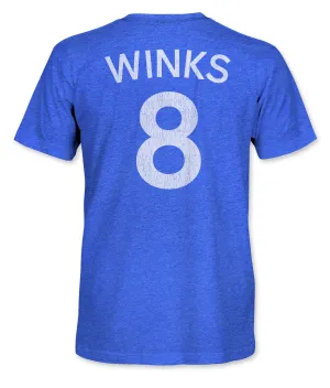 Leicester City FC Harry Winks Vintage Triblend T-Shirt - Royal