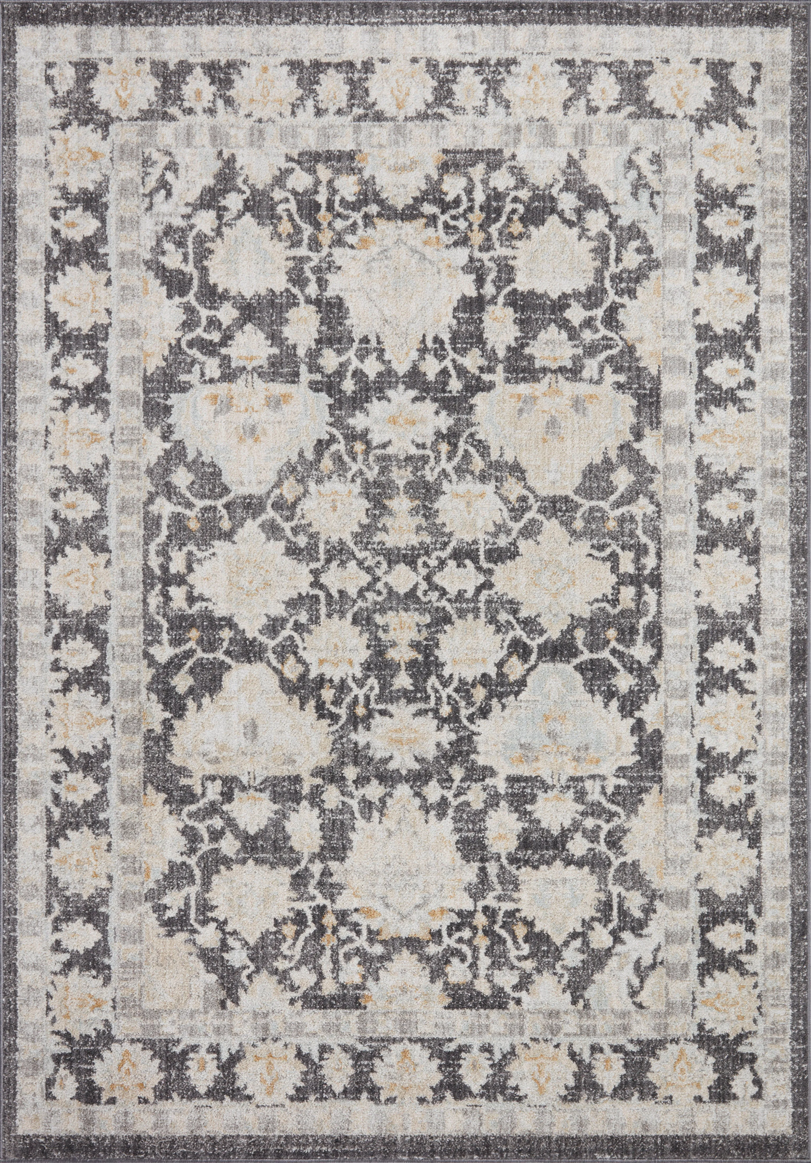 Loloi Monroe Charcoal / Natural Rug