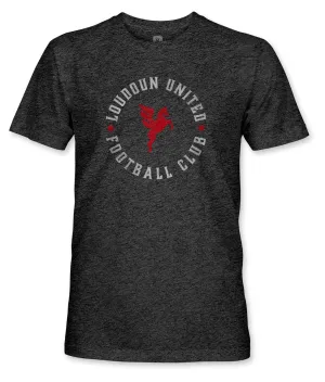 Loudoun United FC Roundabout Vintage Triblend T-Shirt - Black