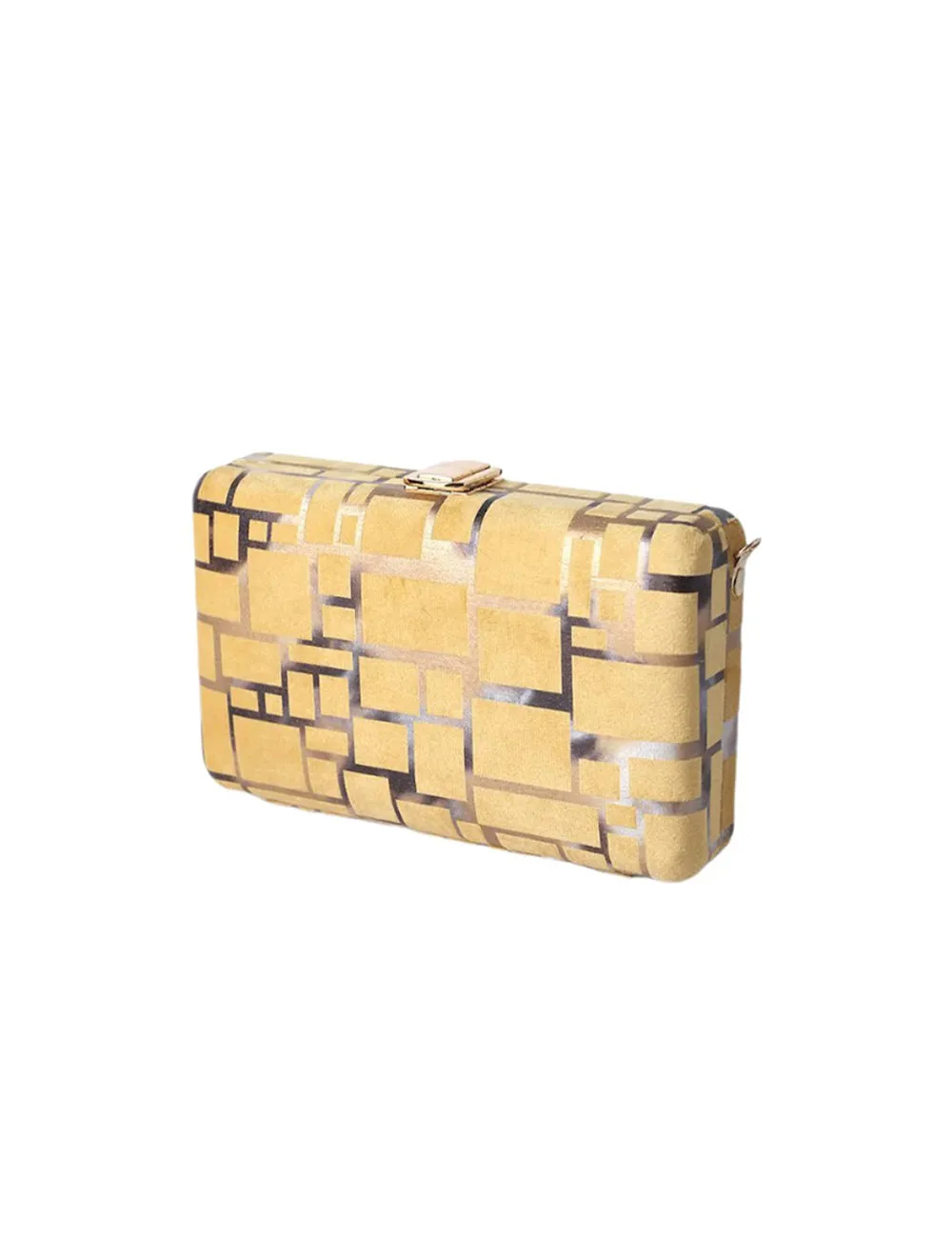 Mosaic Clutch Golden