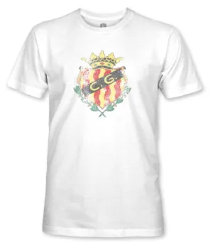 Nastic de Tarragona Color Badge Cotton T-Shirt - White