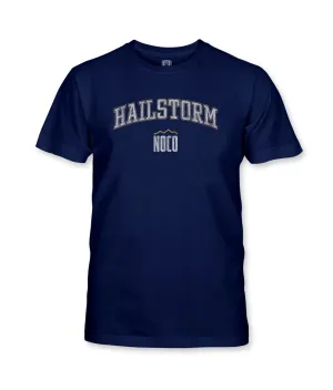 Northern Colorado Hailstorm Athletic Wordmark YOUTH Cotton T-Shirt - Navy