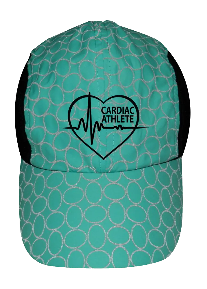 Reflective 4-panel Adjustable Hat - Cardiac Athlete