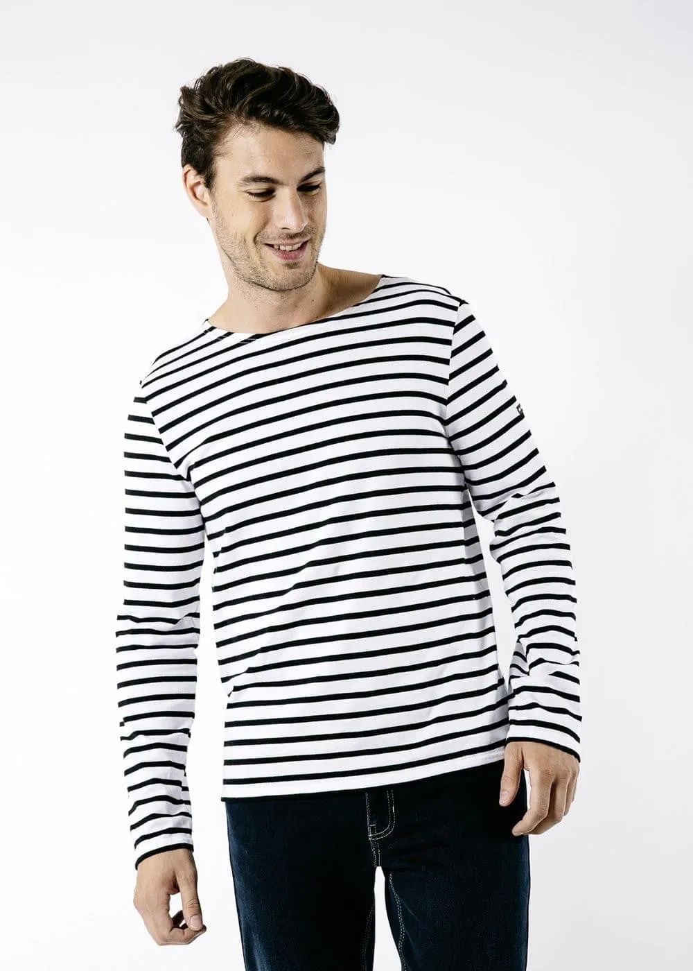 Saint James Breton Stripe Long-Sleeve T-Shirt