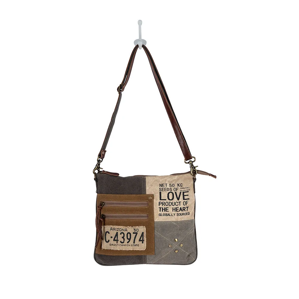 Seeds Of Love Crossbody Bag