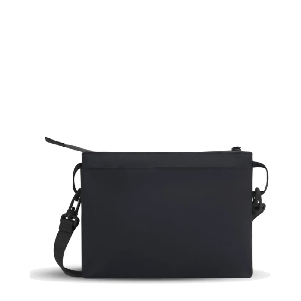 Sherpani Zoom Dual Pouch Crossbody Bag in Raven Black