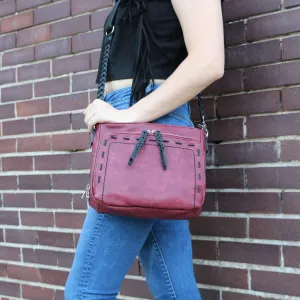 Skyler Stitched Concealed-Carry Crossbody