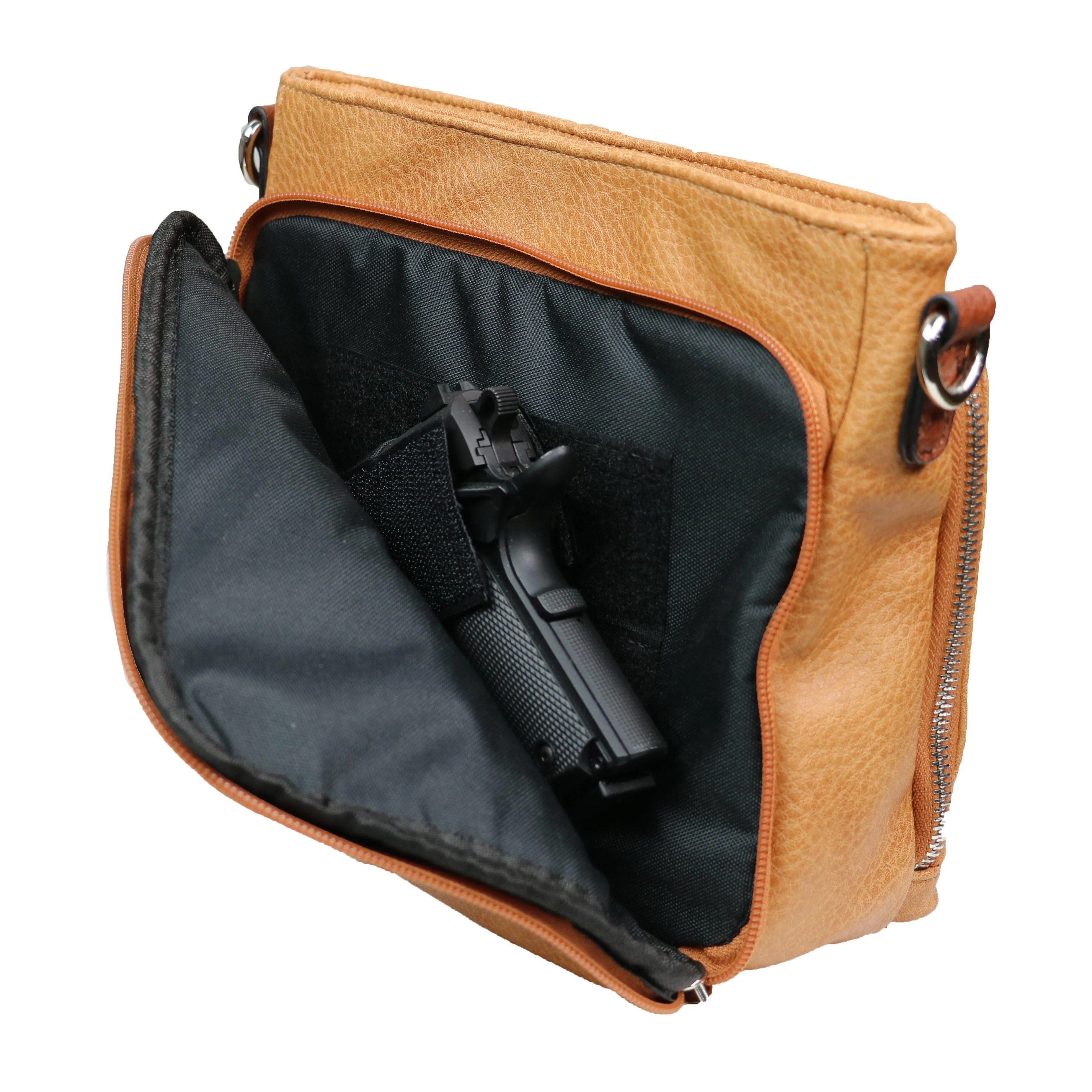 Skyler Stitched Concealed-Carry Crossbody