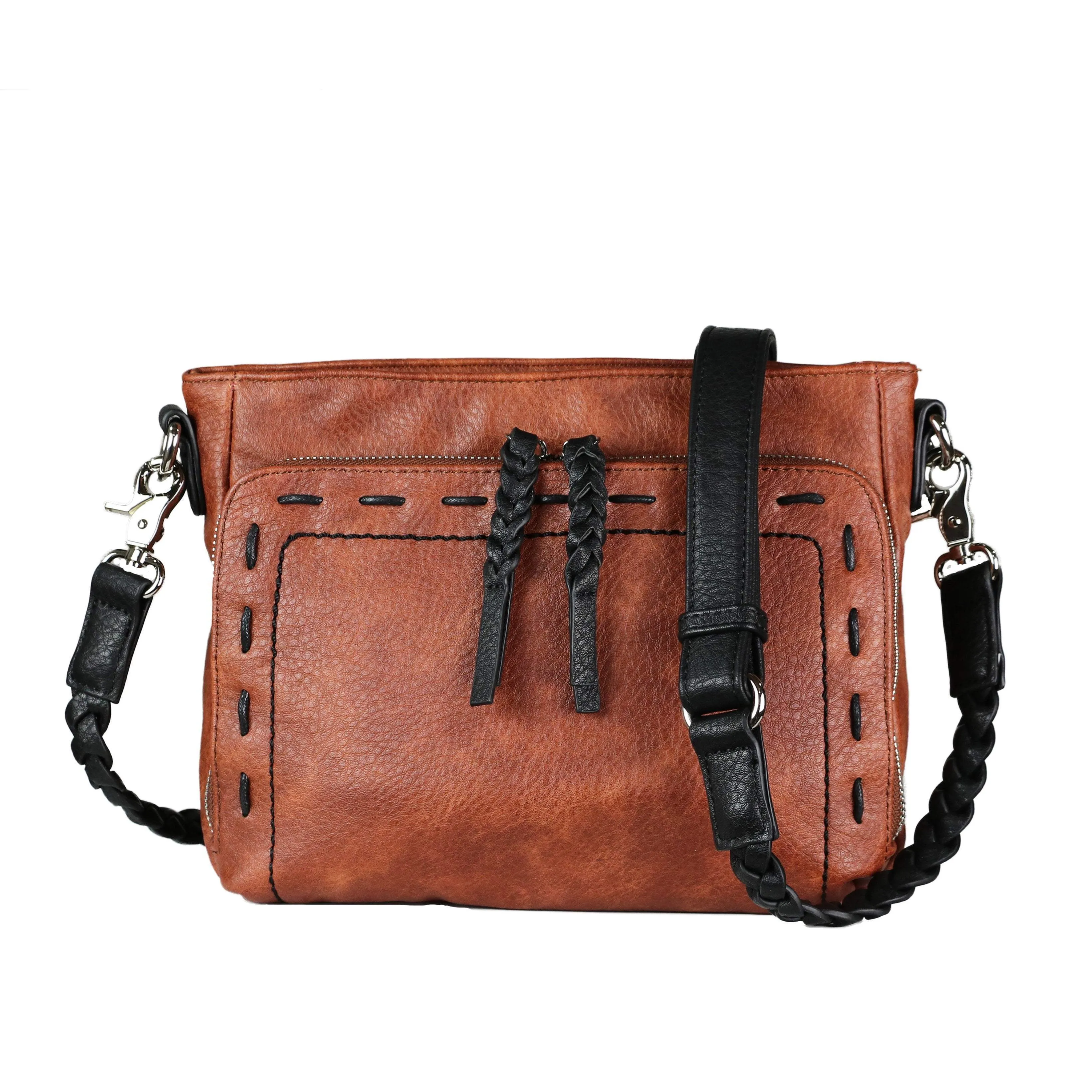 Skyler Stitched Concealed-Carry Crossbody