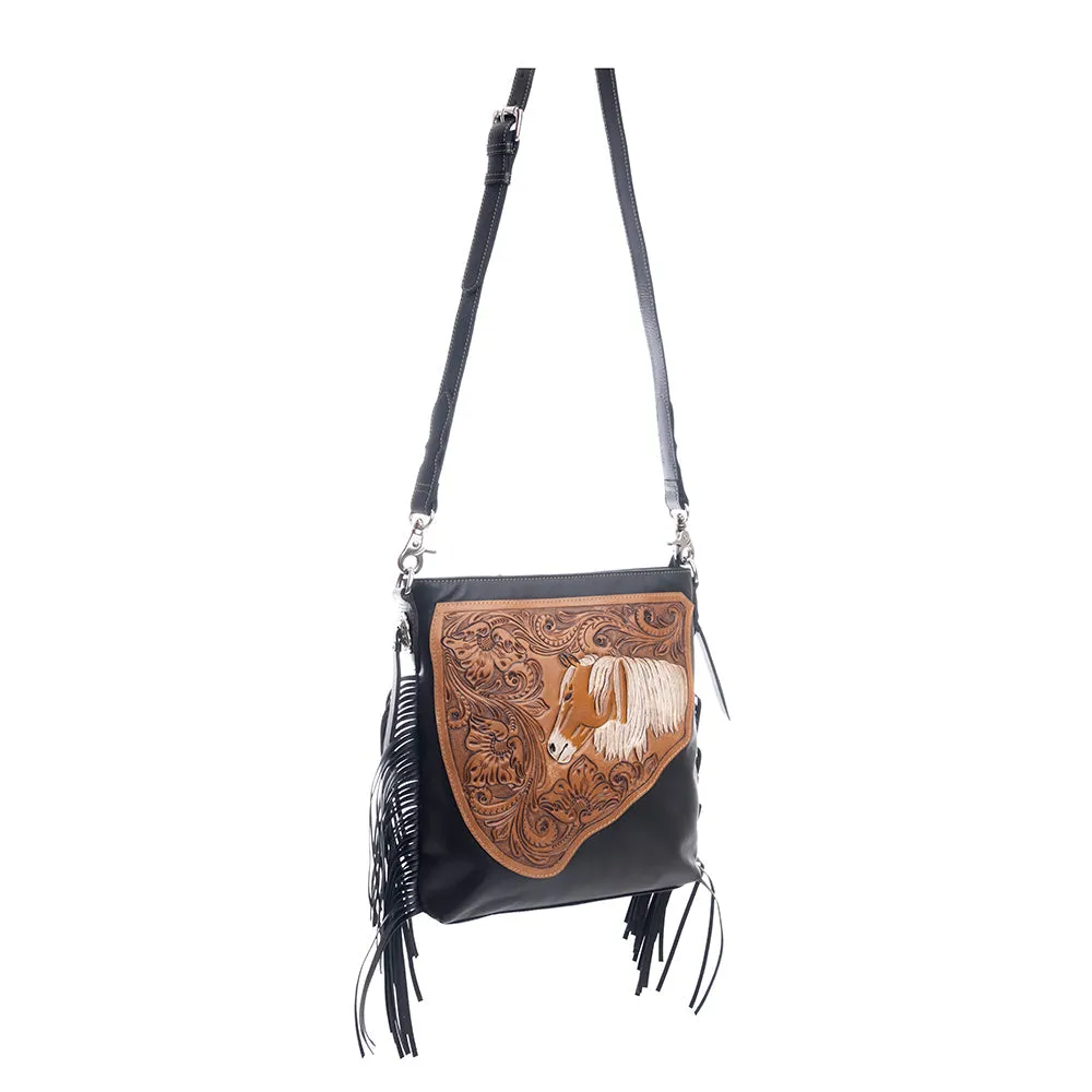 Stallion Spirit Hand-Tooled  Bag