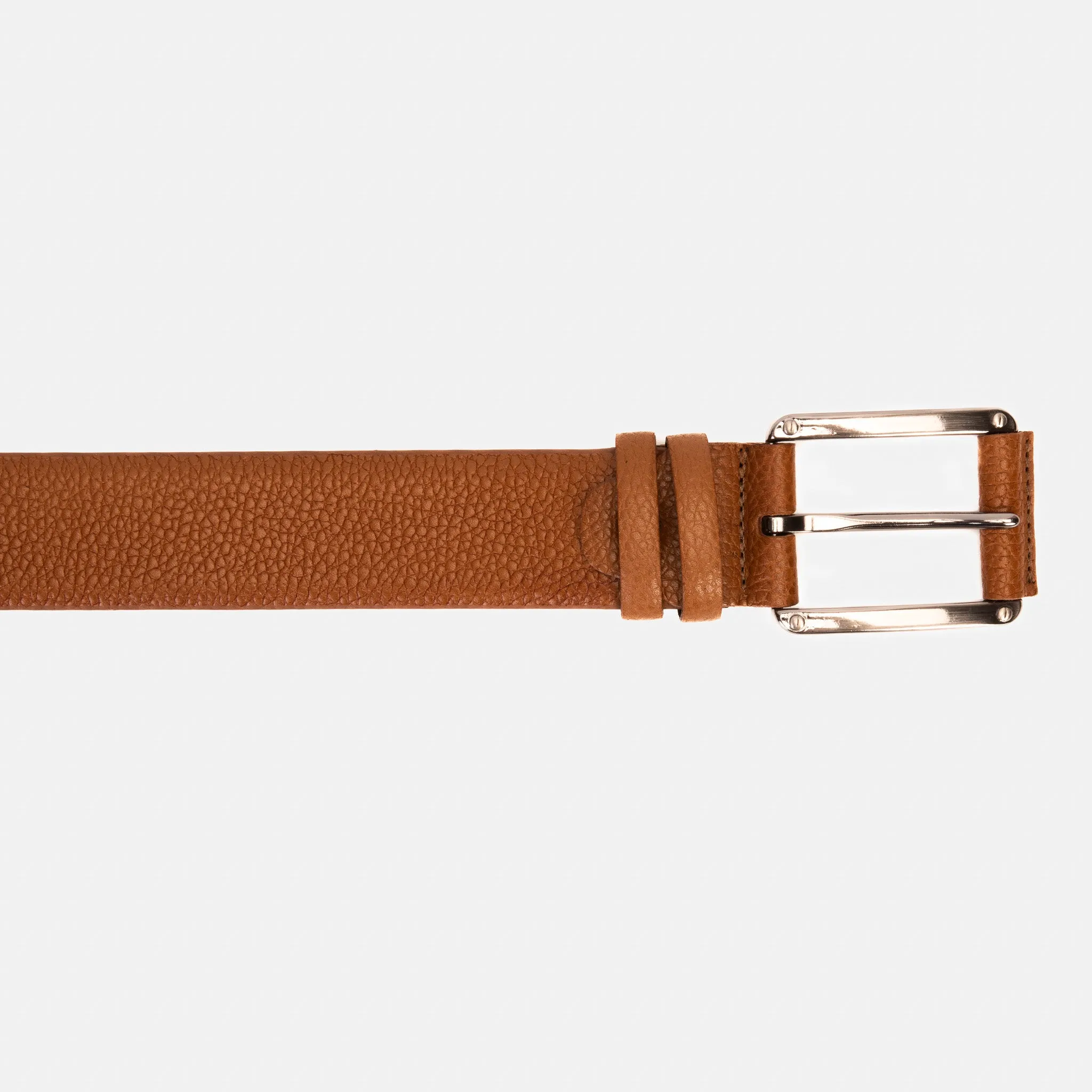 The Draco Brown Calfskin Belt