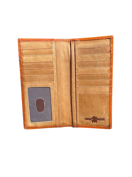 Top Notch Men's Light Brown Rooster Wallet