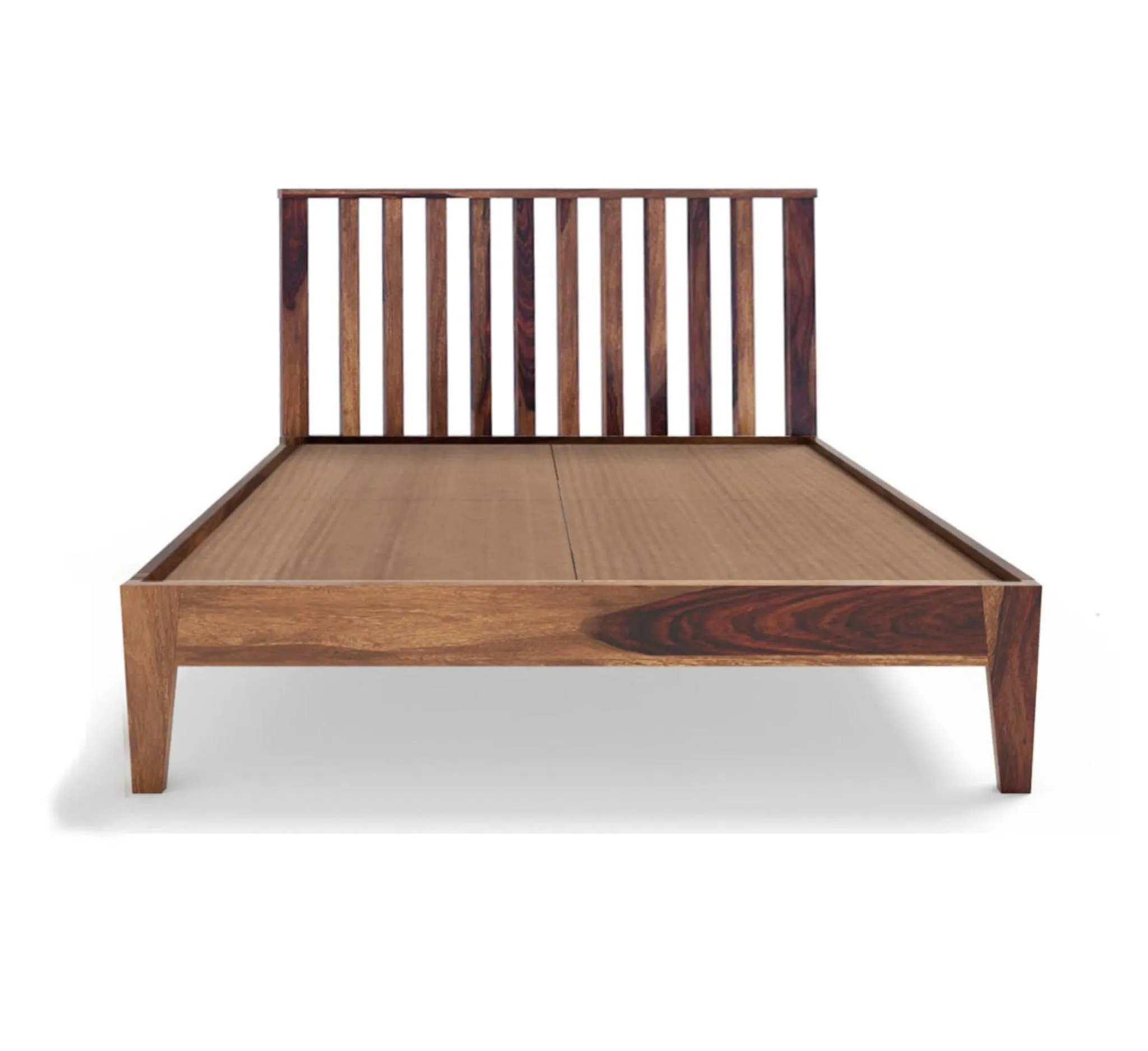 TWIN BED KING Sheesham Wood (Honey Finish)